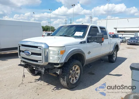 2011 Ford F-250 Lariat z USA, uszkodzony, nr VIN 1FT7W2BT3BEC85198
